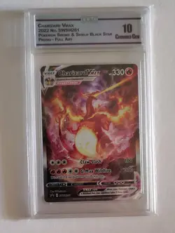 Pokemon Charizard VMAX SWSH261 Sword & Shield Promo Full Art Holo Card - Image 1