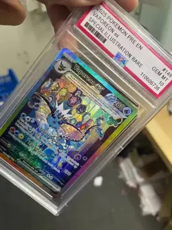 English SV8a Vaporeon ex SAR #149 PSA 10 GEM MT DIY Custom Art Card 2025 Pokemo - Image 3