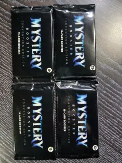 [Factory Sealed] MTG English, Mystery (Convention Edition), 4 x booster packs - Image 1