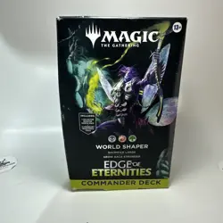 Magic The Gathering Edge of Eternities Commander Deck World Shaper SEALED NEW - Image 1