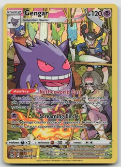 Pokemon TCG Gengar TG06/TG30 Lost Origin Trainer Gallery Holo English - Image 1