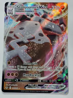 STONJOURNER VMAX 116/202 HOLO VMAX RARE SWORD & SHIELD NM/M POKEMON - Image 1