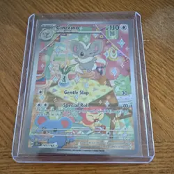 Pokemon TCG Cinccino 183/162 SV05 Temporal Forces Illustration Rare Holo 110 HP - Image 1