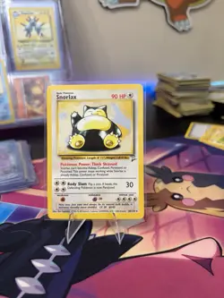 Pokemon TCG Snorlax Base Set 2 30/130 Near Mint Non Holo - Image 1