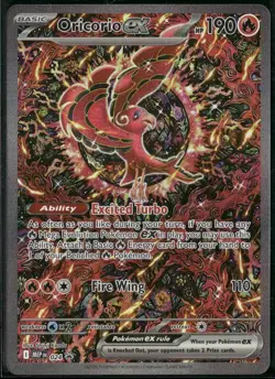 ORICORIO EX 024 MEP ME: MEGA EVOLUTION PROMO POKEMON HOLO PROMO NM - Image 1