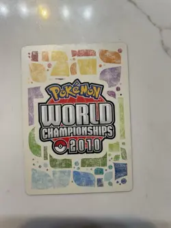 Pokemon TCG Dialga G SP 7/127 World Championship Decks Holo English 2010 Signed - Image 2