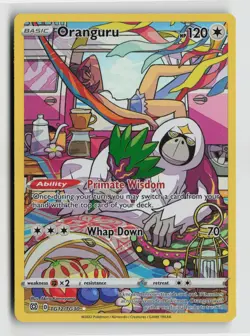 Pokemon - Oranguru - TG12/TG30 Brilliant Stars Trainer Gallery - Ultra Rare - NM - Image 1