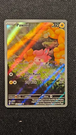 Pawmi 226/091 - Paldean Fates - NM Holo Pokemon TCG - Image 2