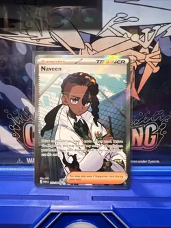 Pokemon TCG Naveen 112/088 Sv Full Art Holo Perfect Order - Image 2