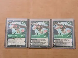(3) Buzz Lightyear On The Way Disney Lorcana Wilds Unknown foil promo cards - Image 1