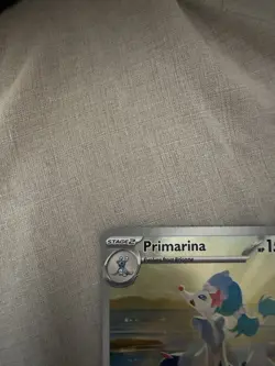 Pokemon Primarina 088/084 Pitch Black Illustration Rare Holo English HP 150 - Image 5