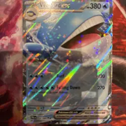 Pokemon TCG Wailord EX 016/084 ME Pitch Black Double Rare - Image 1