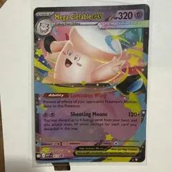 Mega Clefable ex (072 Black Star Promo) (Mega Evolution Promo) Pokemon Card NM - Image 1