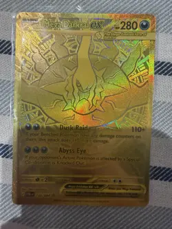 Mega Darkrai EX 120/084 Hyper Rare Gold Full Art Holo Pokemon TCG English - Image 2