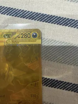 Mega Darkrai EX 120/084 Hyper Rare Gold Full Art Holo Pokemon TCG English - Image 4
