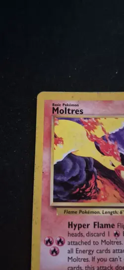 Moltres 21 Black Star Promo Pokemon Card - Image 3
