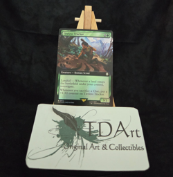TIRELESS TRACKER ~ NM ~ MTG - 0472 PIP Fallout EXTENDED Art FOIL - Image 1