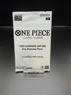 ONE PIECE 2024 Two Legends (OP-08) Pre-Release Stamped Cards Sealed Pack - Image 1