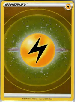 Lightning Energy (2022 Unnumbered) Holo Brilliant Stars - Pokemon Card - NM - Image 1