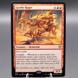 Geode Rager Normal 144 SCD Starter Commander Decks NM MTG - Image 1