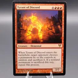 Tyrant of Discord Normal 162 AVR Avacyn Restored NM MTG - Image 1