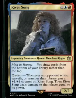 River Song 152 Rare Universes Beyond: Doctor Who Magic: The Gathering Near Mint - Image 1