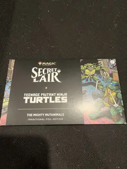 MTG Secret Lair TMNT Totally Tubular Superdrop: “Turtle Power Foil Bundle” - Image 5