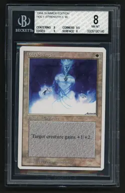 ***BGS 8 Summer Edition (Edgar) Holy Stength*** MTG Summer Magic Kid Icarus - Image 1