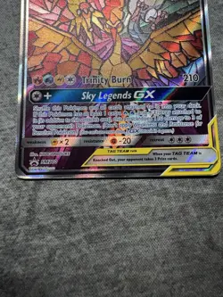 Pokemon TCG Moltres & Zapdos & Articuno GX SM210 SM Promos Promo Holo Eng - Image 3