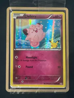 Pokemon TCG - Clefairy - 50/83 Generations 20th Anniversary Promo - SEALED - Image 1