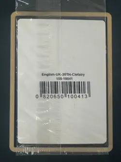 Pokemon TCG - Clefairy - 50/83 Generations 20th Anniversary Promo - SEALED - Image 2