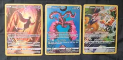 Galarian Articuno Zapdos Moltres Set Legendary Birds Crown Zenith NM Pokemon TCG - Image 1