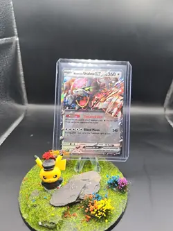 POKEMON - BLOODMOON URSALUNA EX 141/167 RARE HOLO S&V TWILIGHT MASQUERADE NEW - Image 1