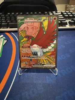 Ethan's Ho-Oh EX 209/182 Sv10: Destined Rivals Holo Pokemon TCG - Image 1