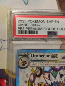 Pokemon Umbreon EX SVP 176 Premium Figure Collection Black Star Promo PSA 9 - Image 2