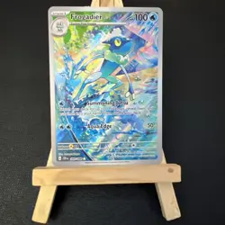 Pokemon TCG Frogadier 089/086 Me04: Chaos Rising Illustration Rare Holo NM - Image 1