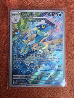 Pokemon TCG Card Frogadier 089/086 Chaos Rising Illustration Rare - NM - Image 1