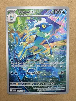 Frogadier 089/086 Pokemon TCG Chaos Rising Rare Illustration Holo NM-MT 089/086 - Image 1