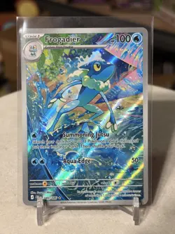 Frogadier 089/086 Pokemon TCG Chaos Rising Illustration Rare NM/M English - Image 1