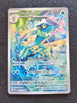 Pokemon TCG Frogadier 089/086 Chaos Rising Illustration Rare Pokemon Card - NM - Image 1