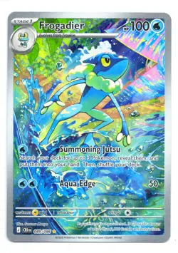 Frogadier 089/086 Illustration Rare Chaos Rising Pokemon TCG NM - Image 1