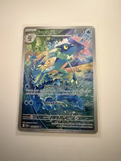 Pokemon TCG Frogadier 089/086 Illustration Rare Chaos Rising Secret Rare NM - Image 1