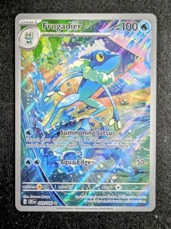 Frogadier 089/086 Chaos Rising Illustration Rare Pokemon TCG ENGLISH NM/M - Image 1