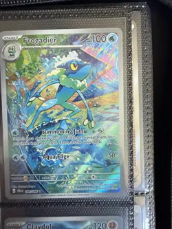 Pokemon TCG Frogadier Illustration Rare 089/086 Chaos Rising Pack Fresh Mint/NM - Image 1