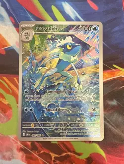 Pokemon Card TCG - Frogadier 089/086 - Chaos Rising - Illustration Rare - NM ⭐ - Image 1