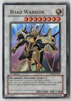 Yugioh Road Warrior 5DS2-EN041 1st Edition Ultra Rare NM - Image 1