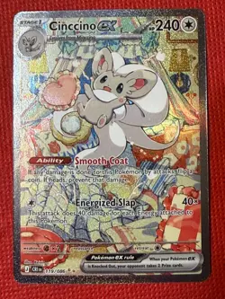 Cinccino EX 119/086 Chaos Rising Special Illustration Rare Pokemon TCG SIR - Image 1