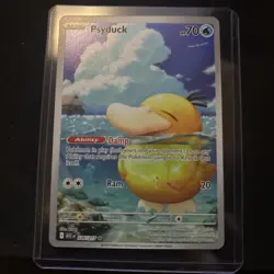Pokemon Psyduck ASC Full Art Holo Water Basic 70 HP 20 ATK REND EN 226/217 2026 - Image 1
