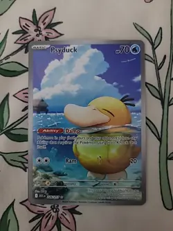 Pokemon Psyduck ASC Full Art Holo Water Basic 70 HP 20 ATK REND EN 226/217 2026 - Image 1