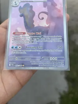 Pokemon TCG Illustration Rare Holo Aurorus 092/088 Full Art Perfect Order - Image 4